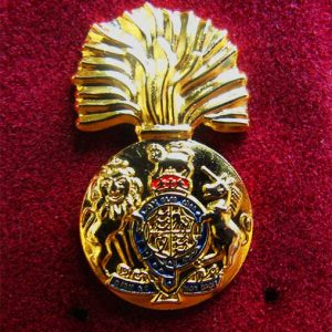 royal scots fusiliers lapel badge