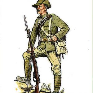 The-Highland-Light-Infantry-Private-of-the-1st-Battalion-in-march-order---south-africa-May-1900