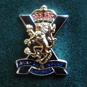 royal regiment of Scotland lapel badge