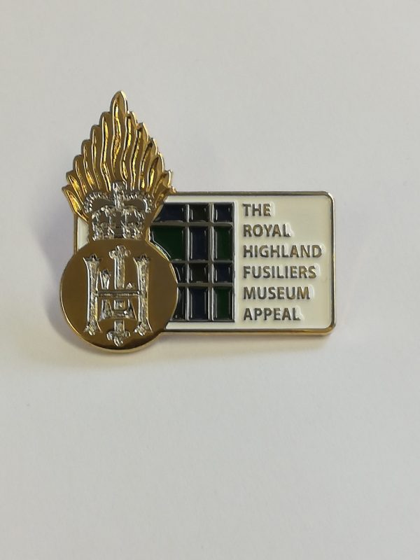 Royal Highland Fusiliers Museum Appeal Badge