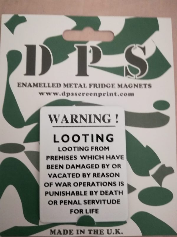 Magnet DPS - Warning Looting