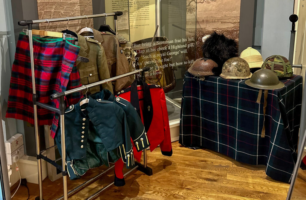 A photograph of the children's dress-up section in the museum